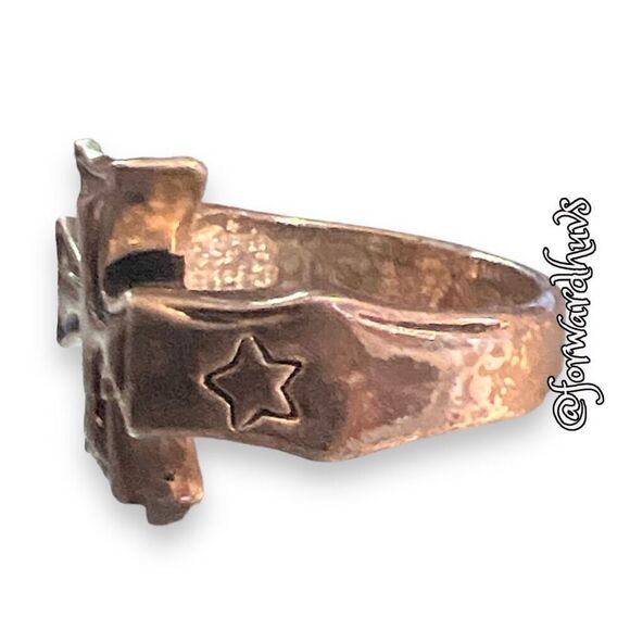 Bundle Sale 3 for $15 | Iron Cross Bikers Ring | Size 11.5 - Picture 3 of 13